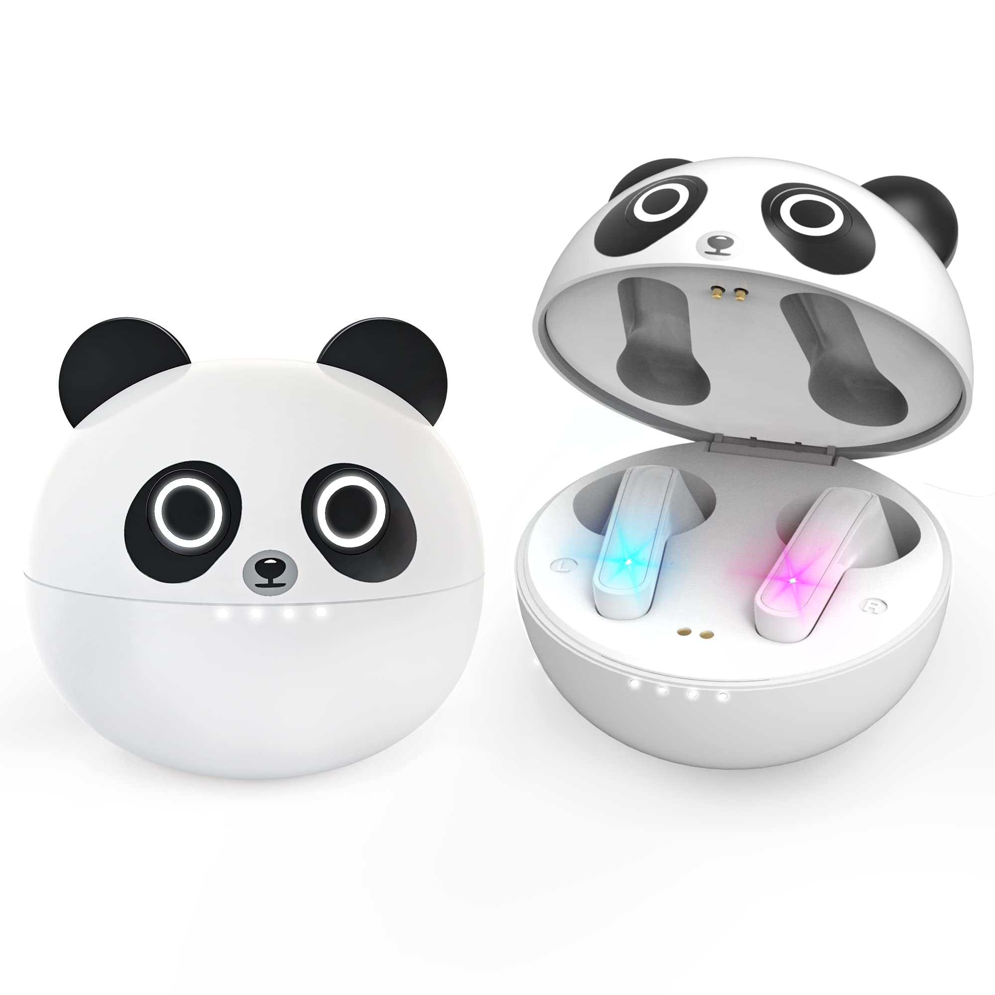 Wireless Earbuds Bluetooth 5.0 IPX5 Waterproof - 36H Playtime Stereo Sound with Mic for iPhone Android - Perfect for Sports, Workouts, Running, Gym & Fitness (White)