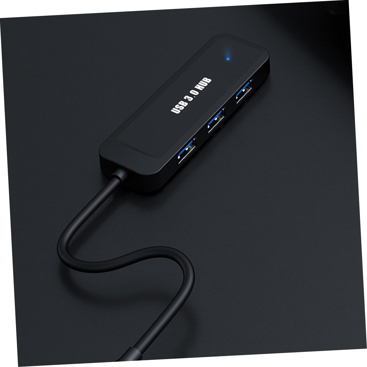 OSALADI 4-Port USB 2.0 Hub Adapter - Ultra Slim USB Splitter for Laptop, Notebook & Computer - High-Speed Data Transfer - Perfect for Home Office, Gaming & Travel Accessories