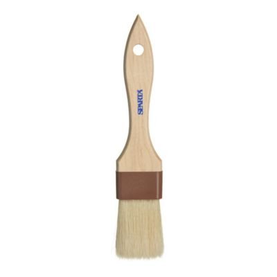 SPARTA 1.5 Inch Natural Boar Bristle Pastry Brush - Professional Baking & Cooking Basting Tool for Cakes, Bread, BBQ, Meat Glazing - Ideal for Home Kitchen & Bakery Use