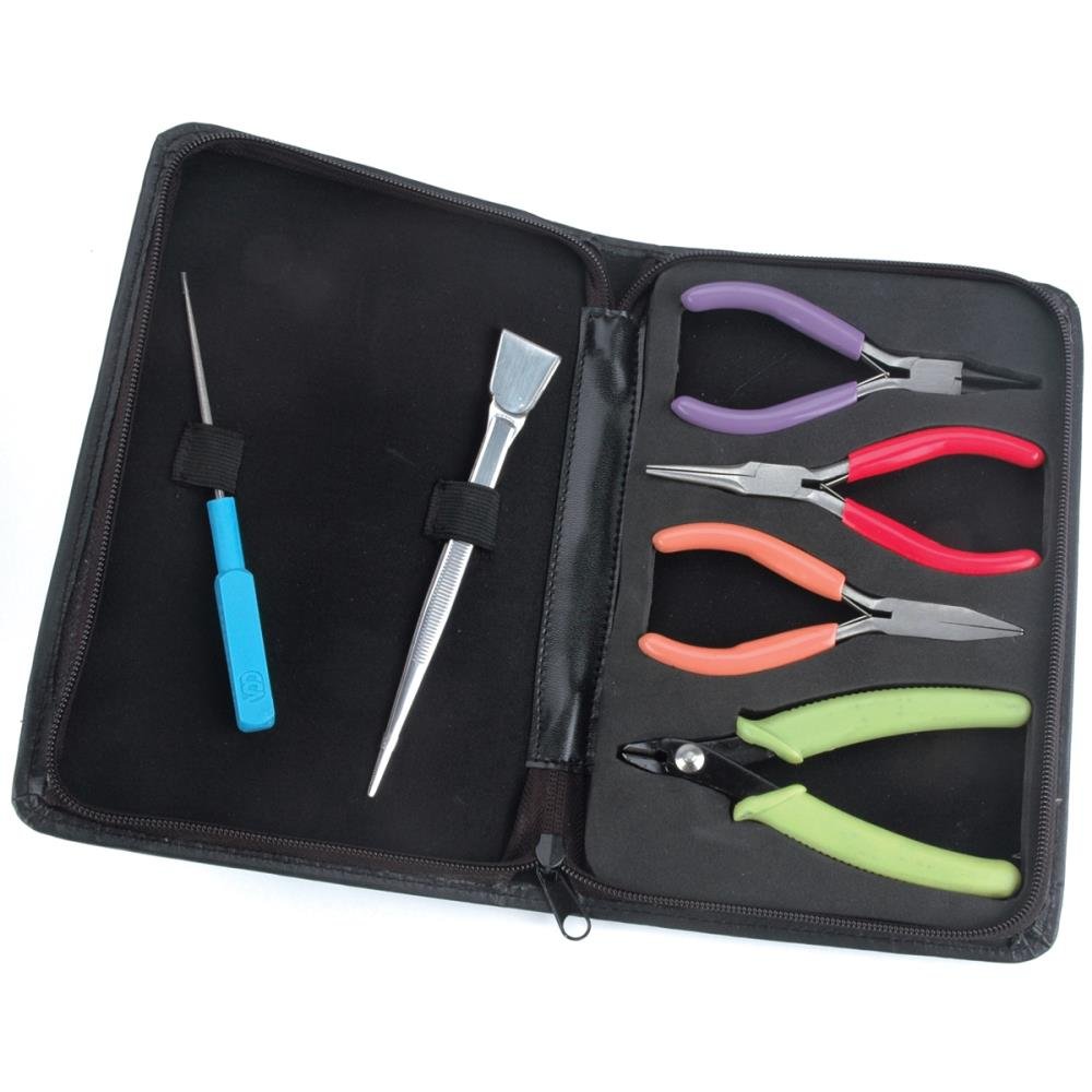 6-Piece Tool Basics Tool Kit - Essential Hand Tools for Home Repairs, DIY Projects & Automotive Maintenance