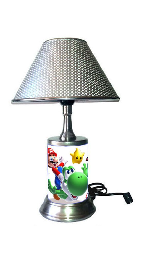 SuperM Character Desk Lamp with Adjustable Shade - Cute LED Night Light for Kids Room, Study Table & Office Decor - Perfect Gift for Anime Fans & Collectors