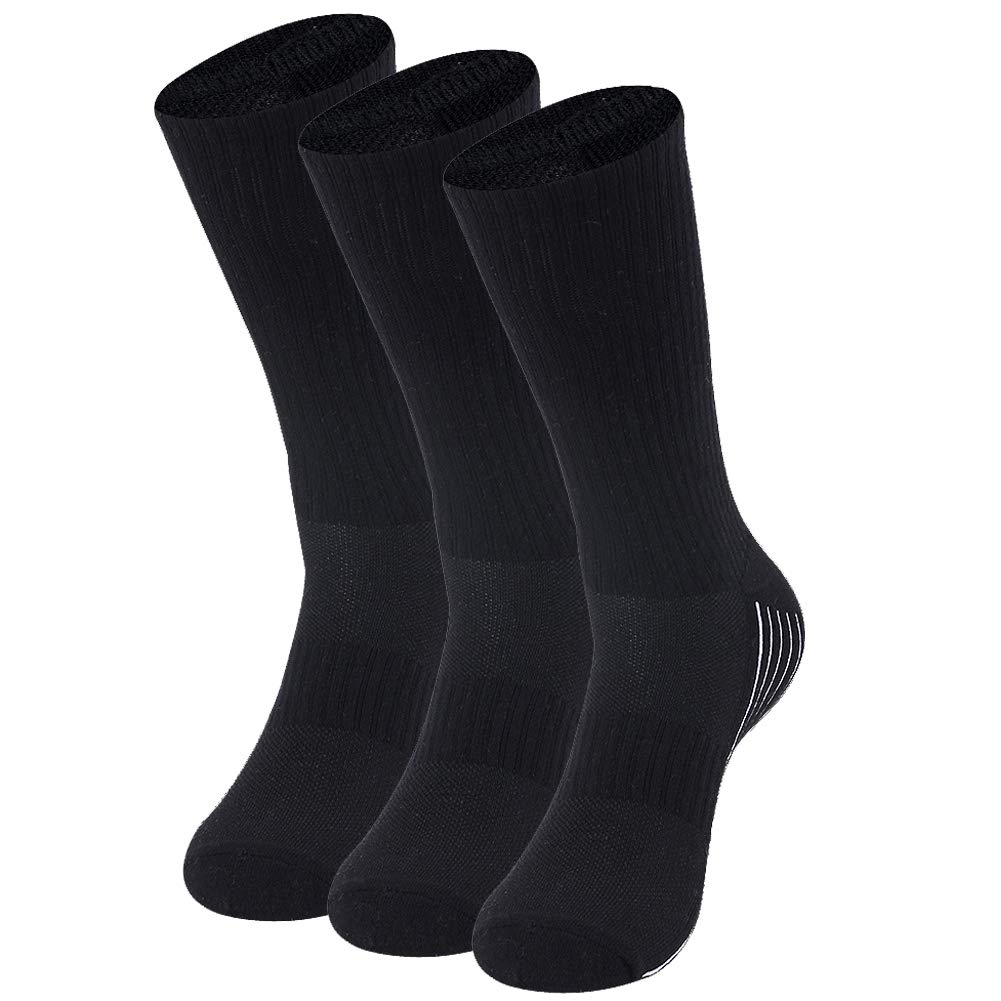 Sunew Bamboo Socks for Men & Women - Breathable Moisture-Wicking Cushioned Ankle & Crew Socks (3/6 Pairs) - Perfect for Workout, Hiking, Running & Outdoor Activities