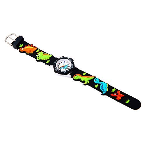 ELEOPTION Kids Watch for Girls Boys - Analog Digital Waterproof Toddler Watch with 3D Cute Cartoon Design, Soft Silicone Strap - Perfect Birthday Gift for School, Playtime & Outdoor Activities