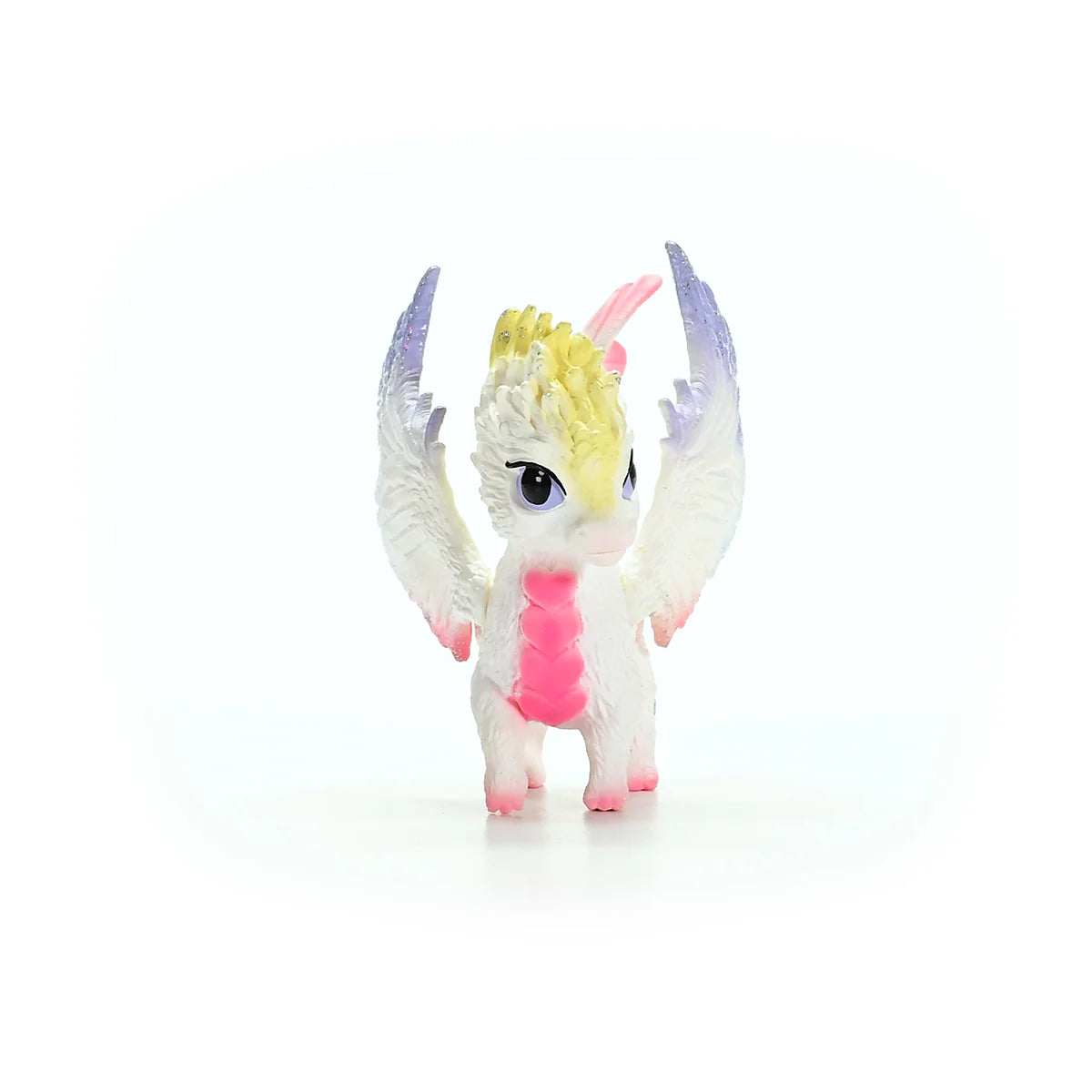 Rainbow Baby Dragon Plush Toy - Soft & Cute Stuffed Animal for Kids, Perfect for Cuddling, Gifts & Nursery Decor | Ideal for Birthdays, Baby Showers & Playtime