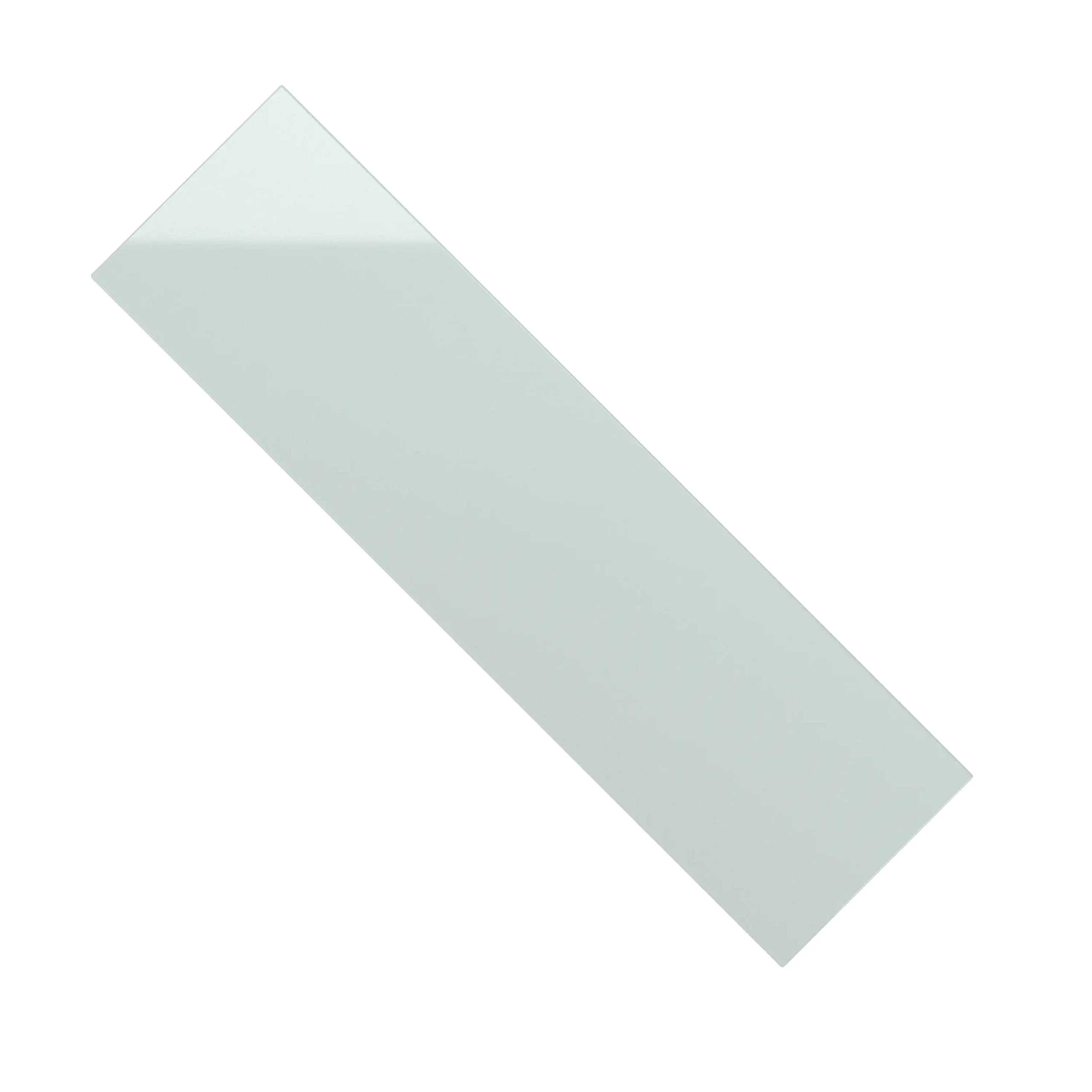 Econoco 10'' x 36'' Tempered Glass Shelves - Pack of 5 - Durable & Shatterproof for Bathroom, Kitchen, or Retail Display