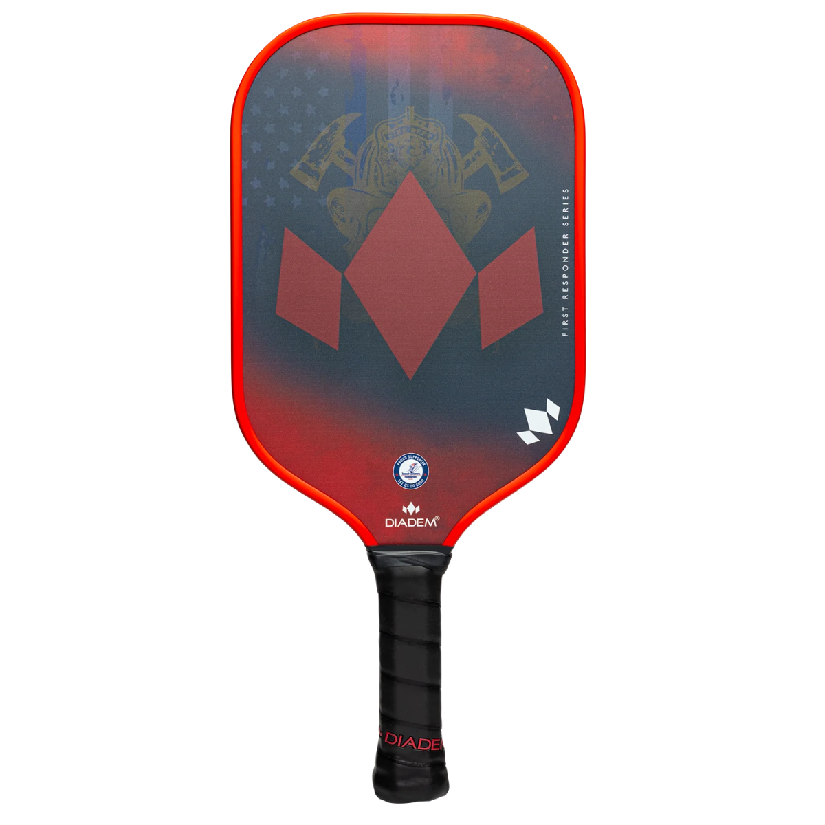 Diadem First Responder V2 Warrior Edge Pickleball Paddle - Premium Carbon Fiber Paddle for Competitive Play & Tournament Performance | Perfect for Advanced Players & Pickleball Enthusiasts