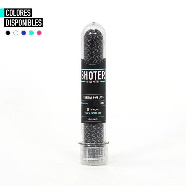 Reflex Black Shoe Laces - Durable & Stylish Shoelaces for Running, Hiking, and Everyday Wear