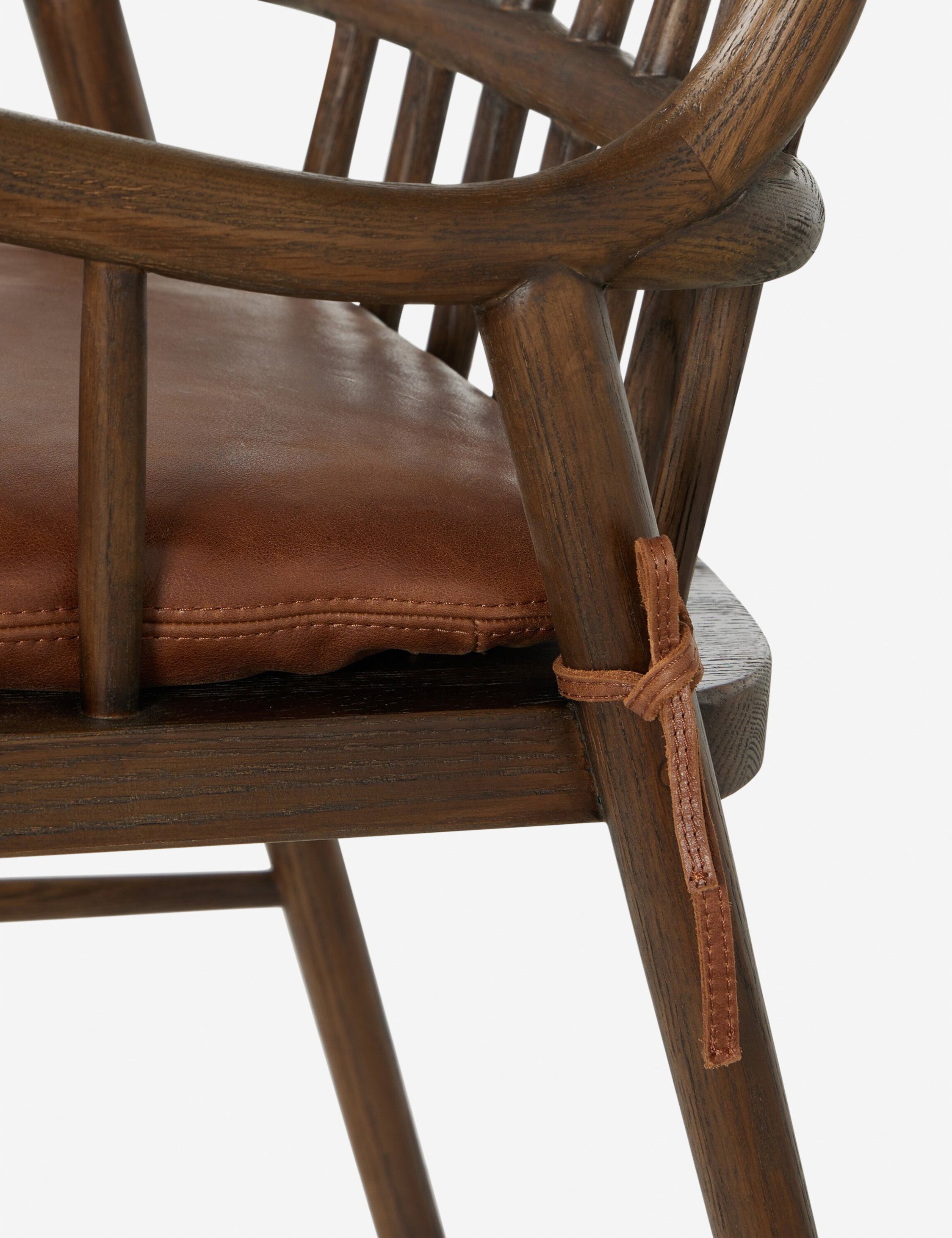 Brenna Dining Chair by Amber Lewis x Four Hands - Modern Upholstered Dining Chair for Kitchen, Dining Room & Home Decor | Perfect for Entertaining & Everyday Use