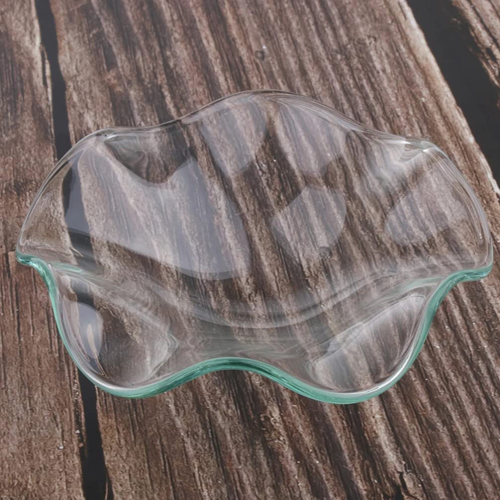 2Pcs Replacement Glass Dish for Oil Warmer & Wax Melt Warmer - 8.5x8.5cm Candle Warmer Bowl Plate Tray - Perfect for Aromatherapy, Home Fragrance & Scented Wax Melts