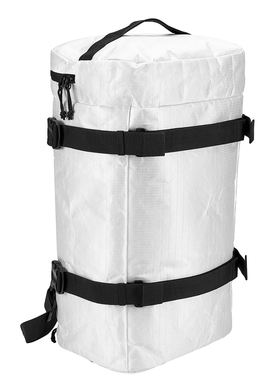 Escape Duffel Bag 45L Travel Duffle - Lightweight Waterproof Carry-On Luggage for Gym, Workout, Weekend Trips & Outdoor Adventures - White (NS)
