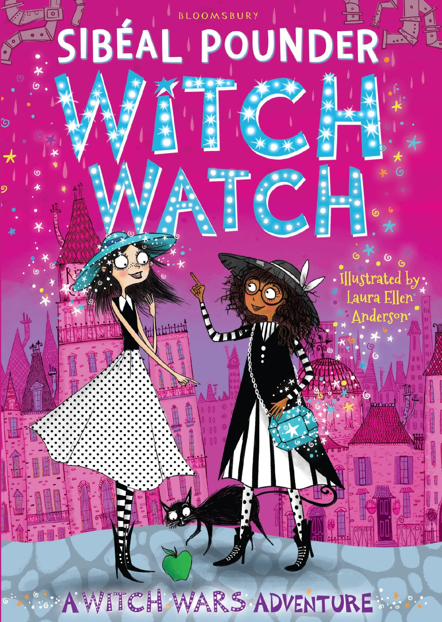 Witch Watch (Witch Wars) - 魔法主题时尚手表，万圣节cosplay道具，角色扮演配饰，神秘风格礼物
