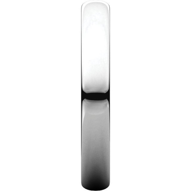 14K Gold 3mm Half Round Lightweight Wedding Band for Men - Perfect for Engagement, Anniversary & Everyday Wear