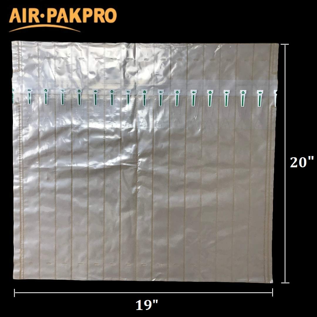 10 Pack AIR PAKPRO 17-Inch Inflatable Laptop Protective Bag with Hand Pump - Waterproof Shockproof Shipping Mailer for MacBook, Notebook Computers | Ideal for Safe Laptop Transport, Storage & E-Commerce Shipping