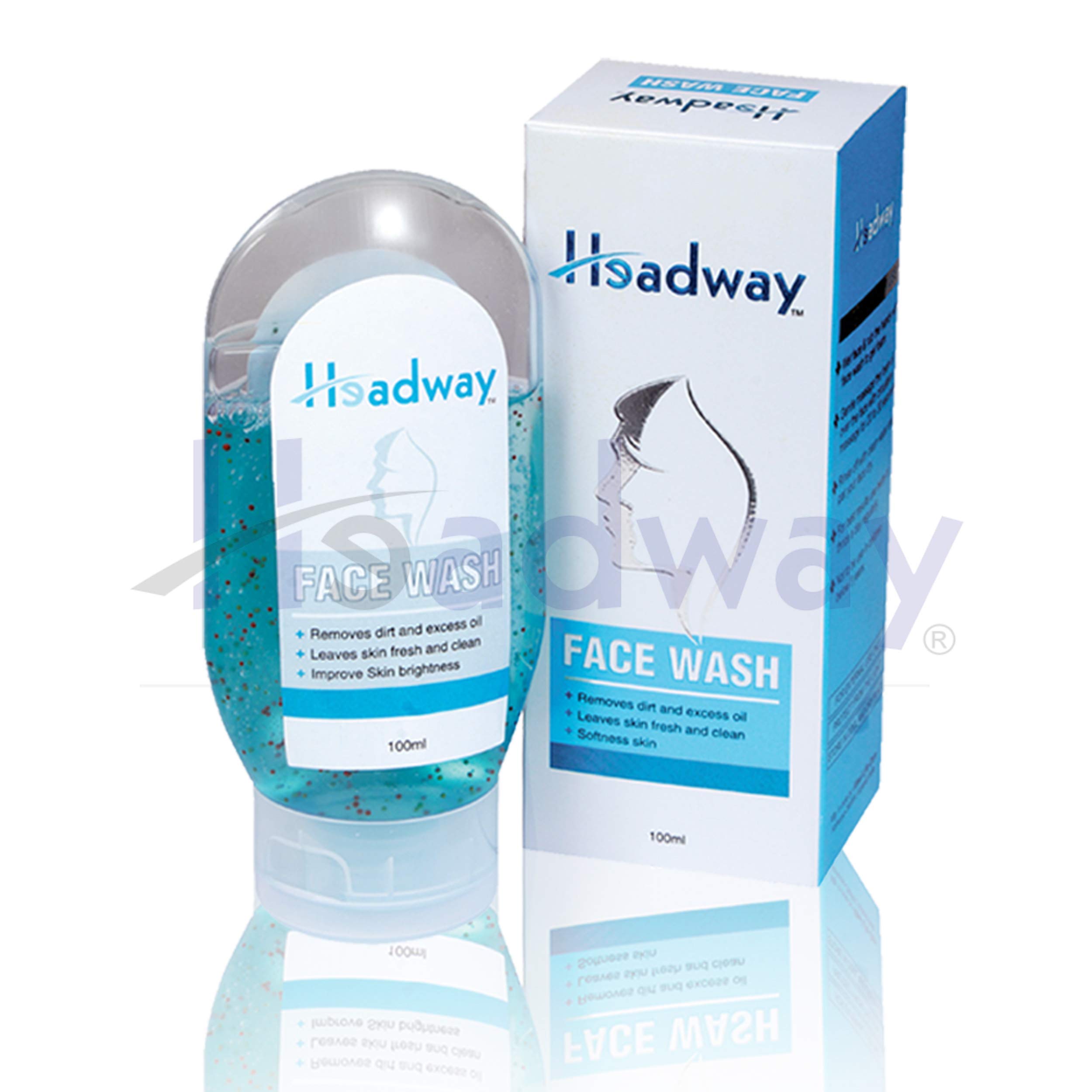 Headway Acne Control Face Wash for Men & Women - Dark Spot Treatment, Oily Skin Cleanser with Skin-Friendly pH (100ml, Pack of 2) | Daily Skincare Routine for Clear & Healthy Skin