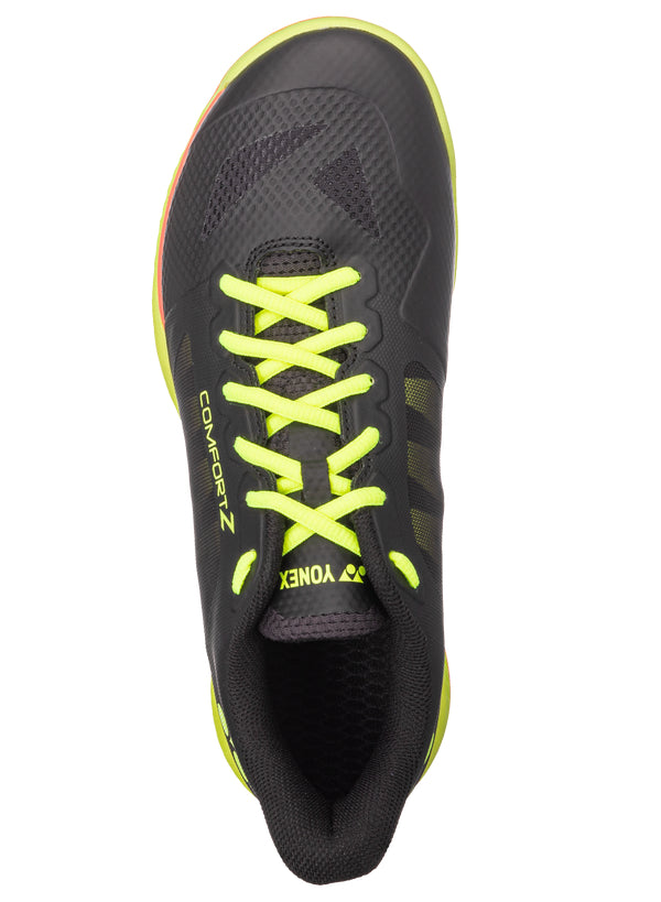 Yonex Power Cushion Comfort Z3 Men's Badminton Shoes - Lightweight Cushioned Indoor Court Shoes for Badminton & Squash - Black