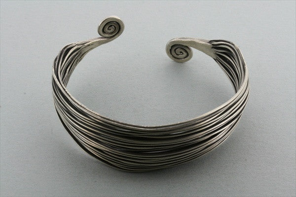Multistrand Cuff Bracelet - Smooth & Stylish Women's Fashion Jewelry for Everyday Wear & Special Occasions