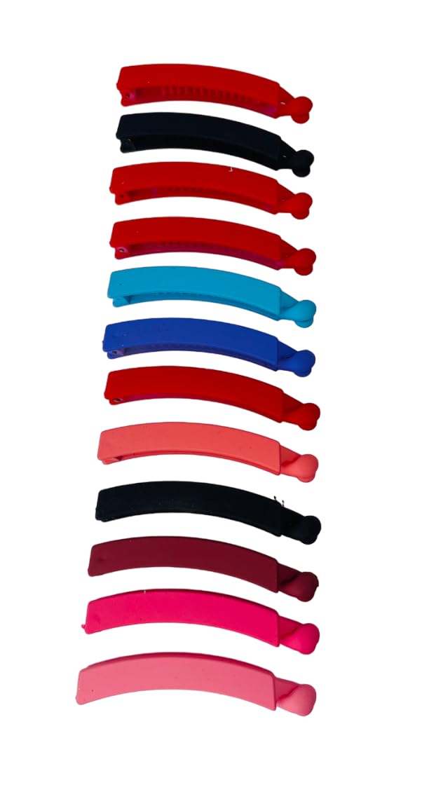 6PCS Banana Hair Clips for Thick Hair - Strong Hold Ponytail Clips 4