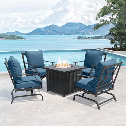 Peacock Blue Cushions With 30” Table