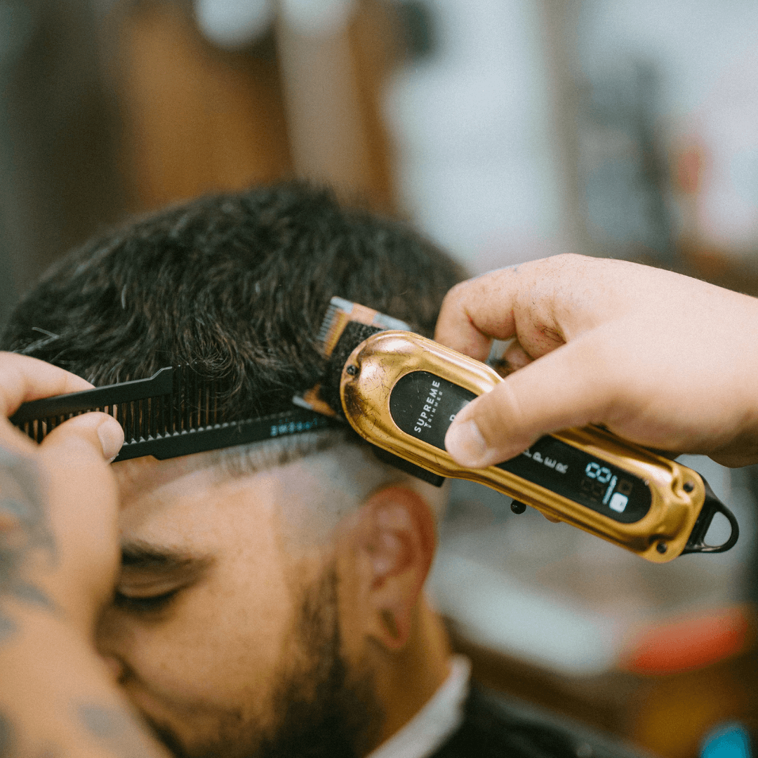 Professional Hair Clippers for Men & Women - Cordless Rechargeable Hair Trimmer Kit with Multiple Attachments - Perfect for Home Haircuts, Barbershops & Styling