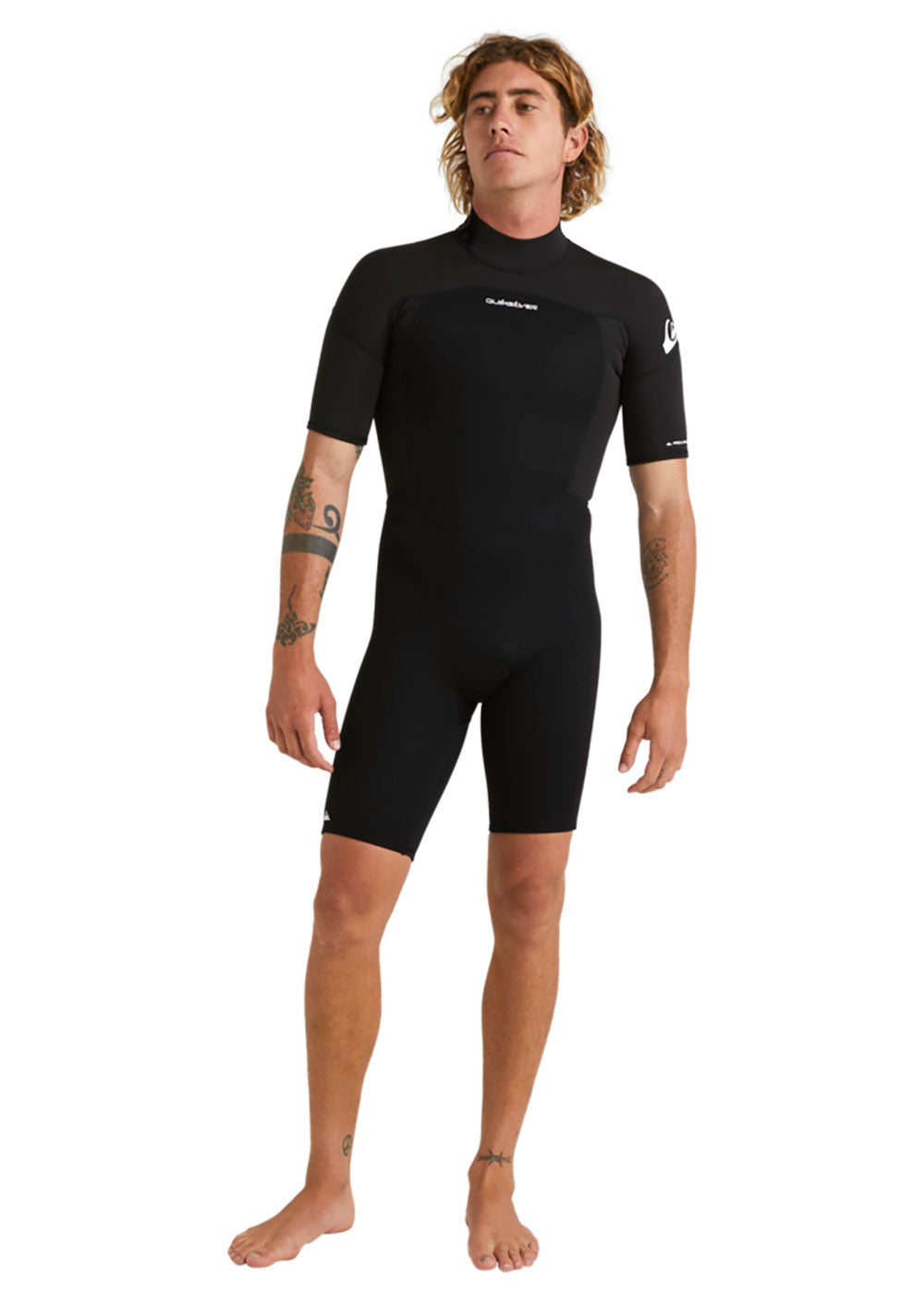 Quiksilver Men's Prologue 2mm Back Zip Spring Wetsuit - Perfect for Surfing, Diving & Water Sports