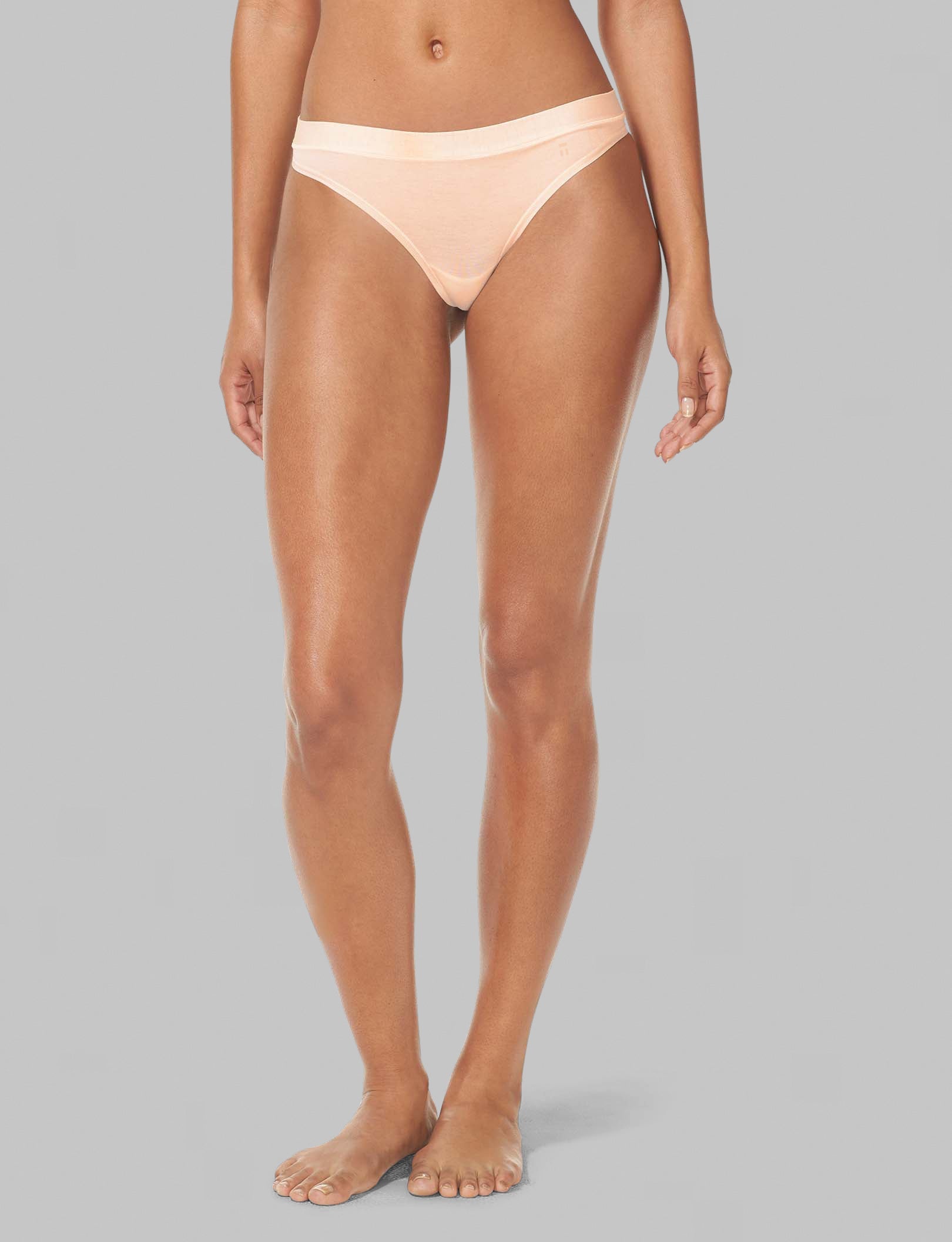 Seamless Women's Thong Underwear - Ultra Soft Second Skin Feel for All-Day Comfort - Perfect for Yoga, Workout & Everyday Wear