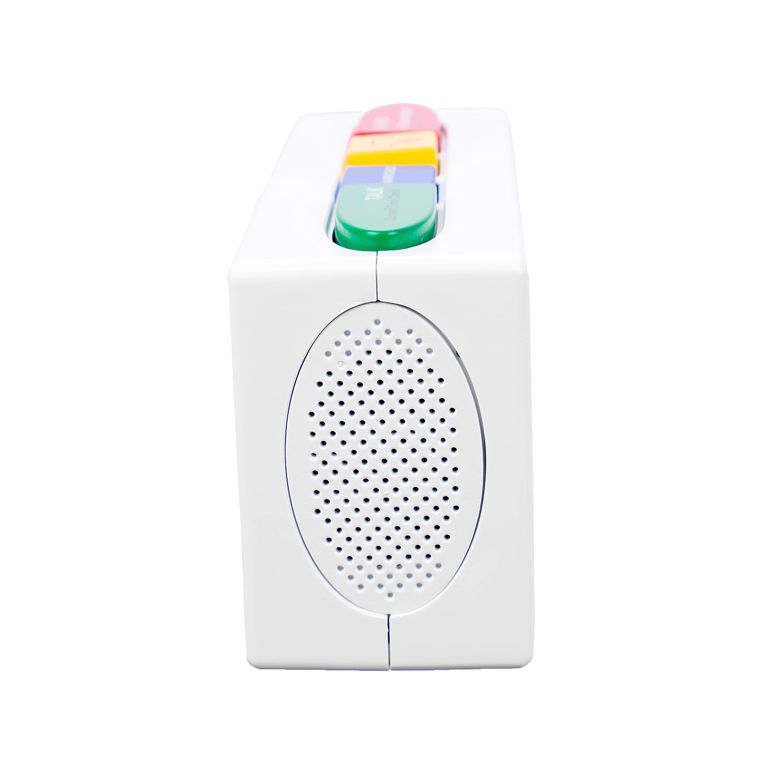 Sammons Preston MedCenter Talking One-Month Medication Organizer - 7 Day Pill Box with Alarm Reminder for Seniors & Travel - Perfect for Daily Vitamins, Prescriptions & Health Management