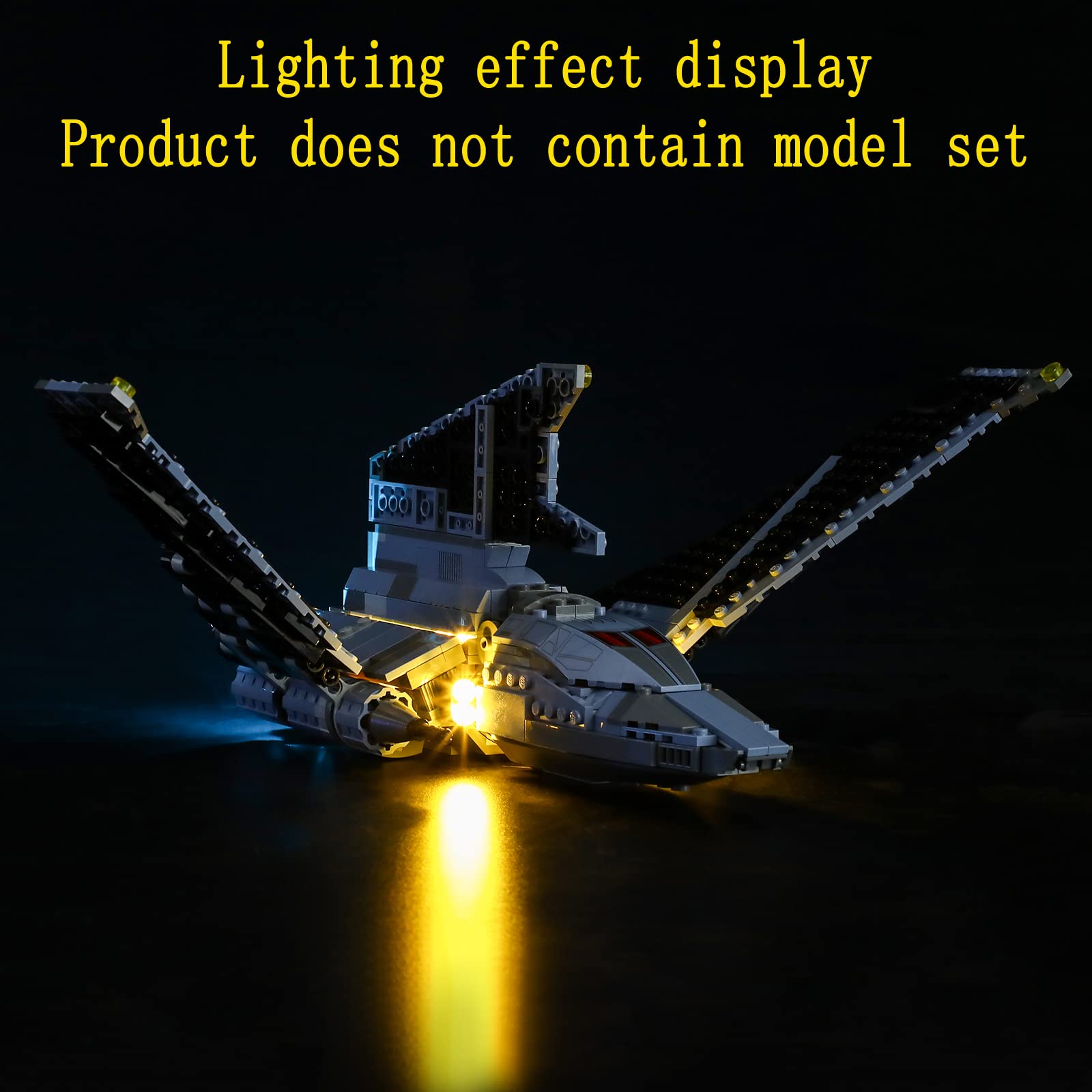 GEAMENT Light Kit for LEGO Star Wars The Bad Batch Attack Shuttle 75314 - Compatible Lighting Set for Building Blocks (Model Not Included) | Perfect for Display, Collection & DIY Star Wars Fan Projects