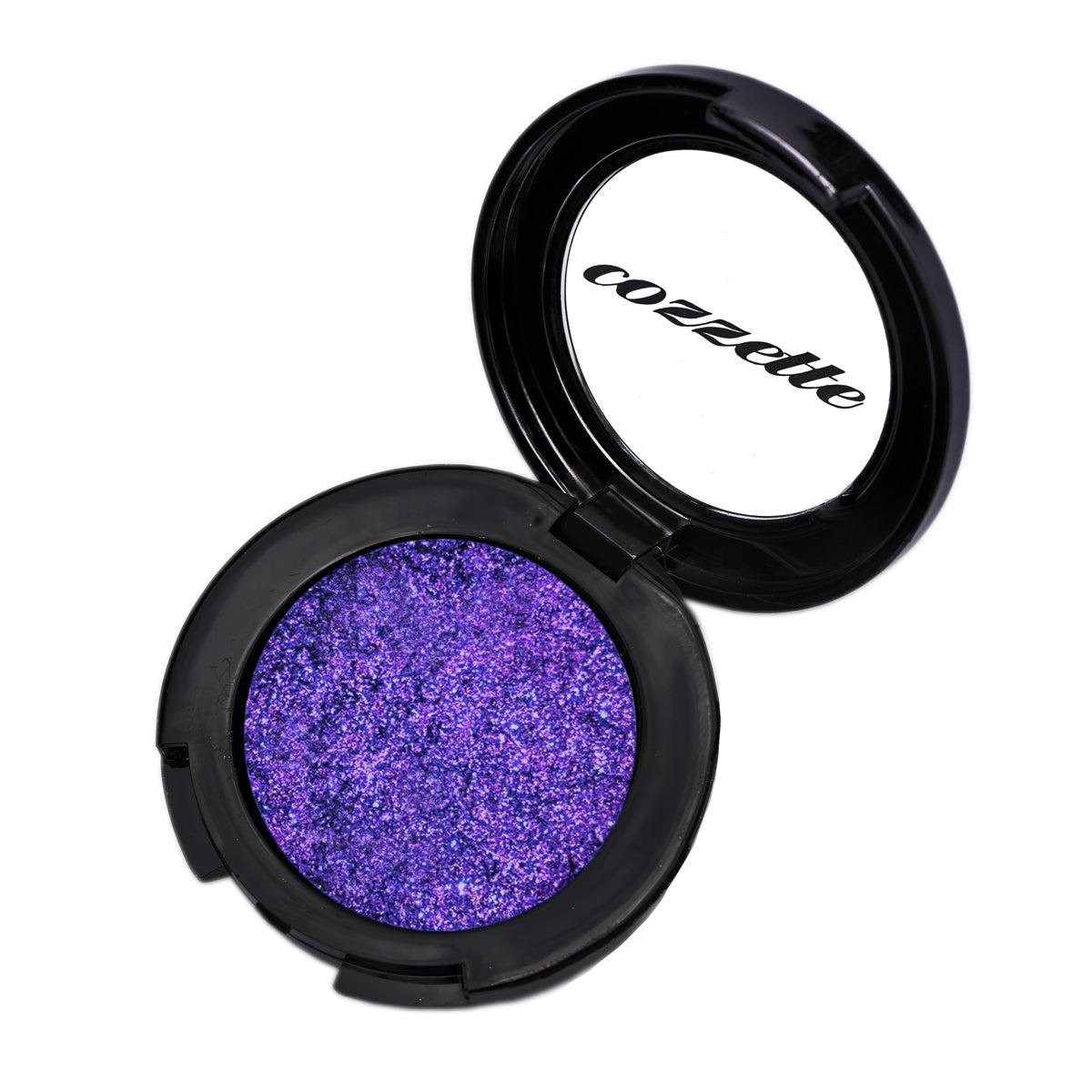 Cozzette Crystal Cream Eye Shadow Compact - Long-Lasting Shimmer & Glitter Makeup for Day & Night - Perfect for Parties, Weddings & Special Occasions