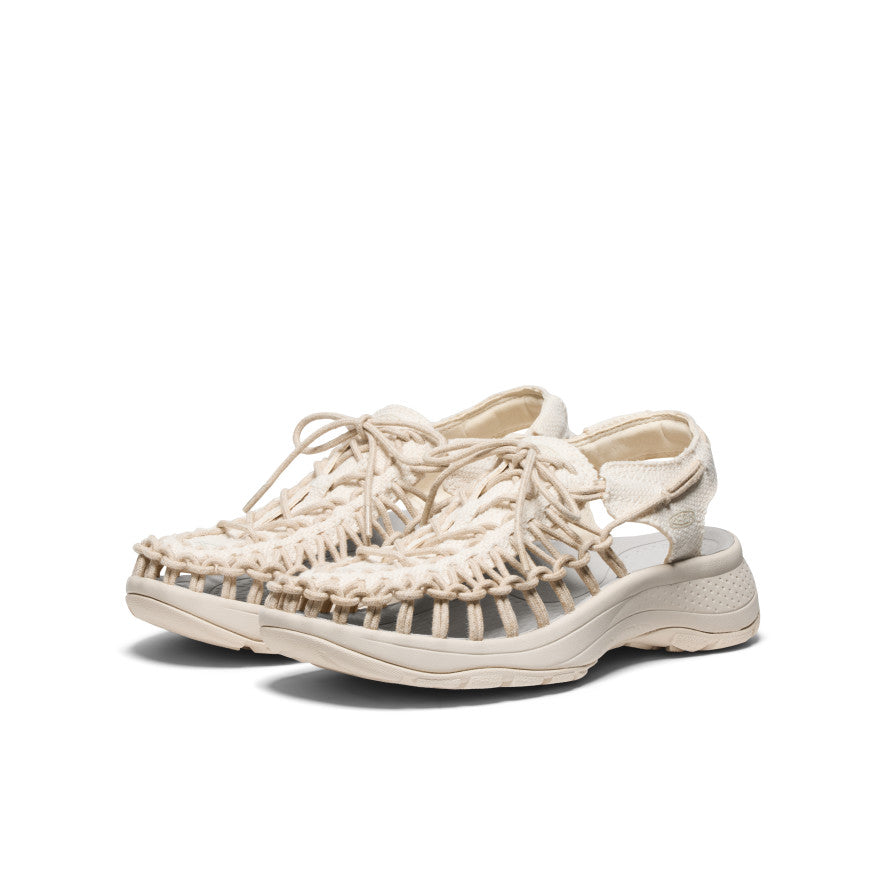 Women's UNEEK Astoria Canvas Sneakers - Comfortable Casual Shoes for Walking & Travel | Birch/Birch | Perfect for Everyday Wear, Outings & Light Hiking