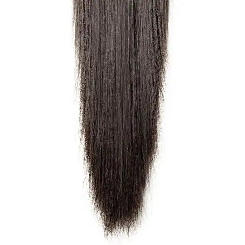 Clip-In Ponytail Hair Extension - Natural Looking Human Hair Ponytail Piece for Women - Perfect for Parties, Weddings & Everyday Styling