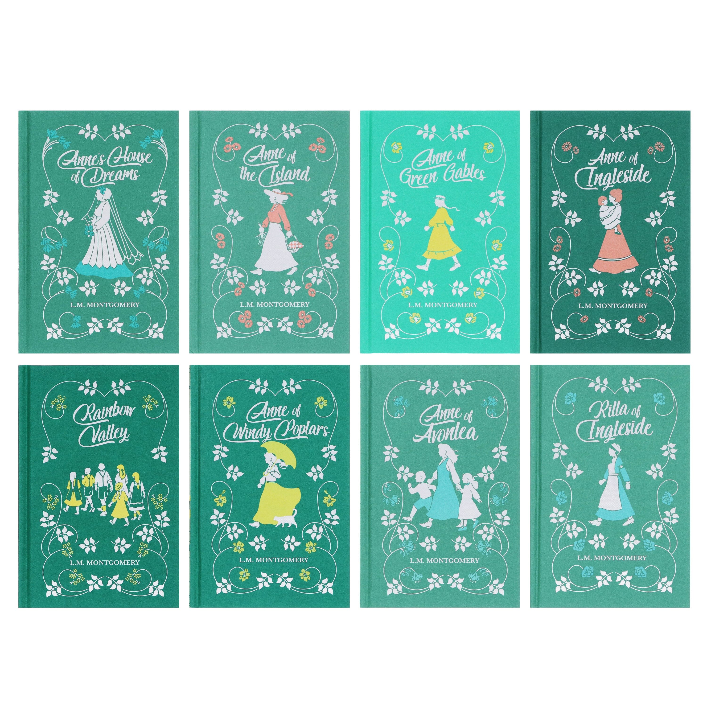 Anne of Green Gables 8-Book Deluxe Hardback Box Set by L.M. Montgomery | Classic Children's Literature for Ages 9-14 | Perfect for Gifts, Homeschooling & Book Collections