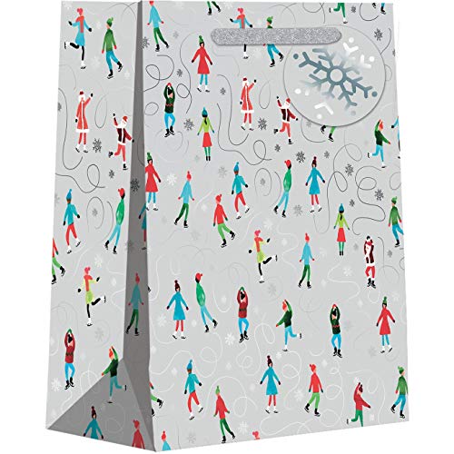 Ice Skaters with Holographic Accents