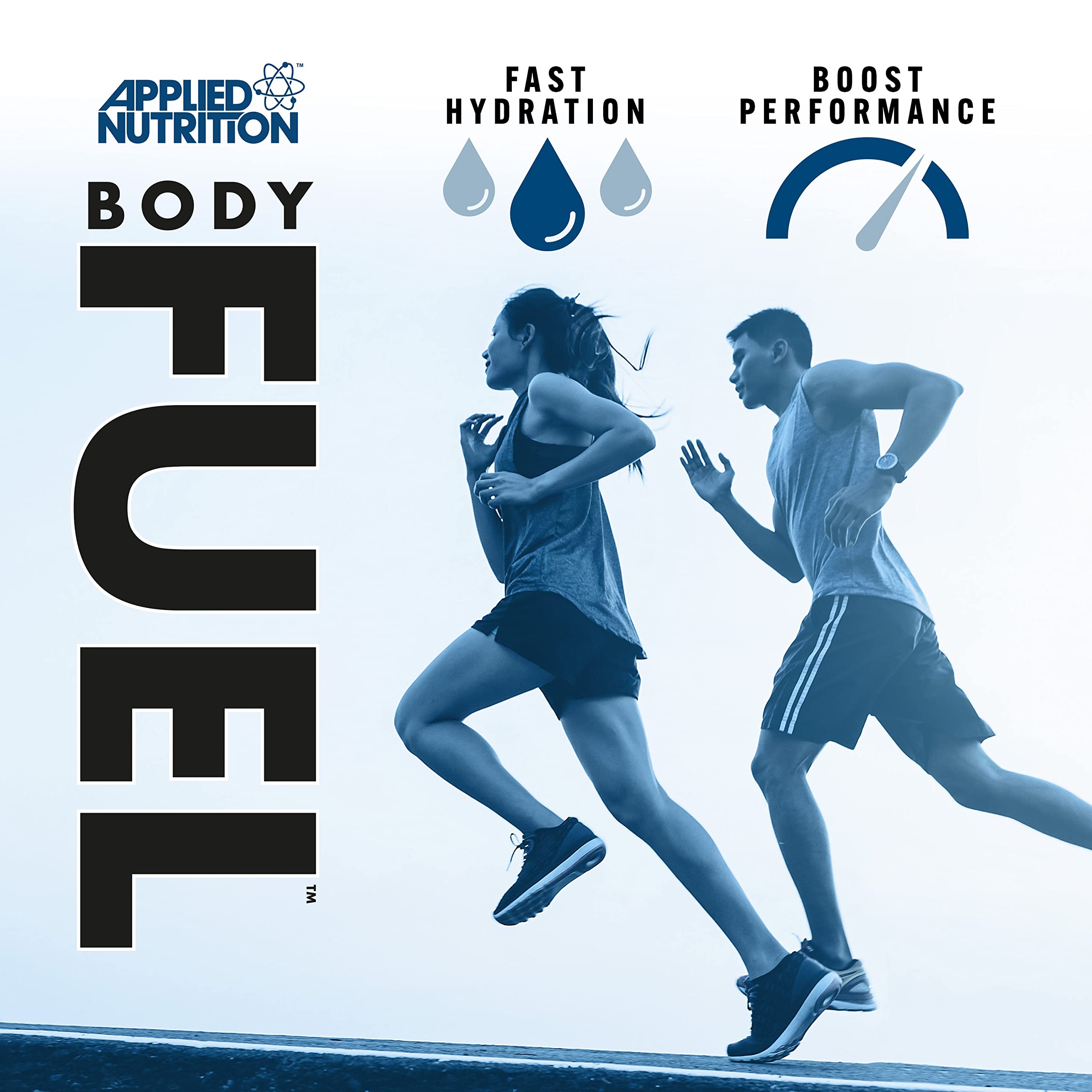 Applied Nutrition Body Fuel Electrolyte Water - Hydration Drink with Essential Minerals, 12 Pack (500ml Each) | Perfect for Workouts, Sports & Daily Hydration