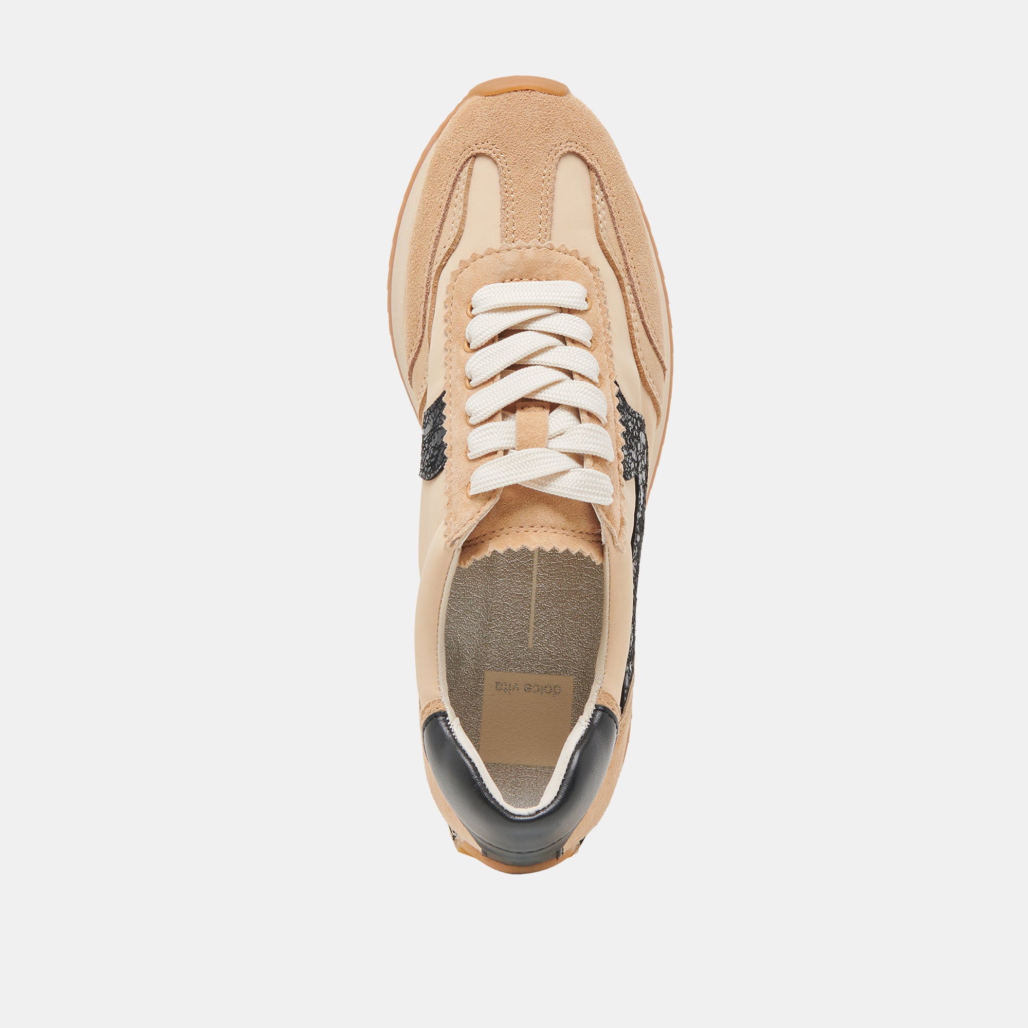 B.NTCD Sneakers - Lightweight Tan Multi Nylon Casual Shoes for Men & Women | Perfect for Running, Walking, and Everyday Comfort
