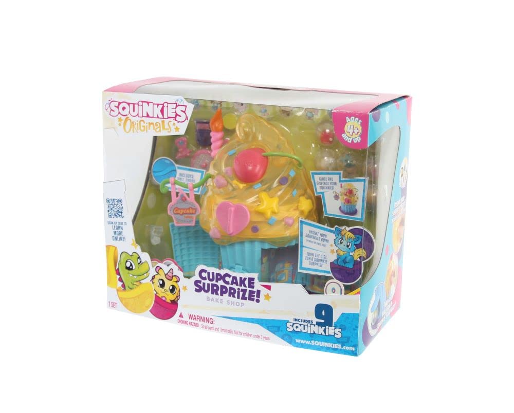 Original Cupcake Surprize Squishy Toys - 9 Pack for Kids Play & Collecting