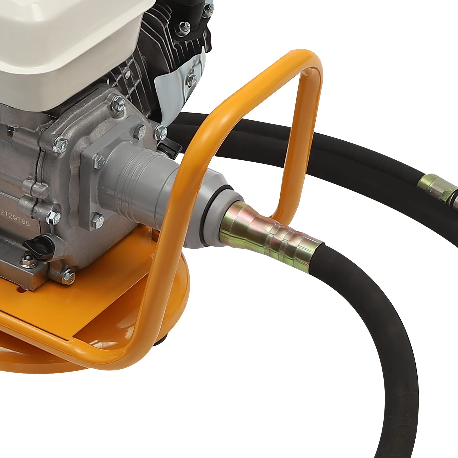7.5HP Gasoline Powered Heavy Duty Concrete Vibrator with Base - Efficient Air Bubble Removal for Construction & DIY Projects - Perfect for Driveways, Foundations & Slabs