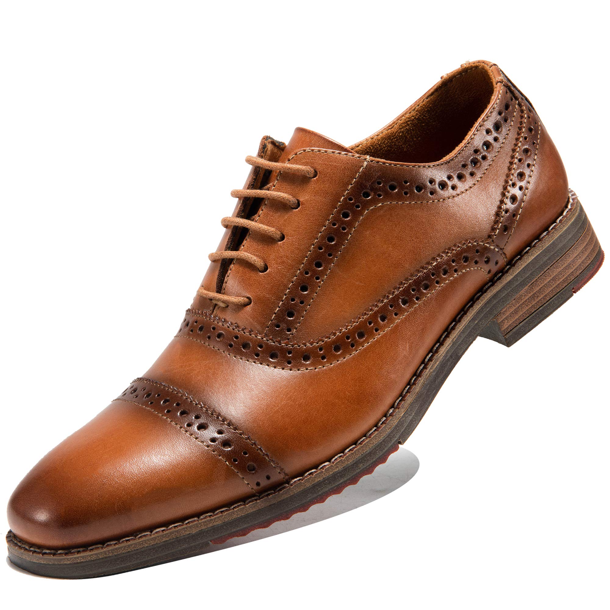 Arkbird Men's Oxford Dress Shoes - Premium Leather Business & Casual Shoes for Work, Office & Everyday Wear - Comfortable & Stylish Formal Footwear for Men
