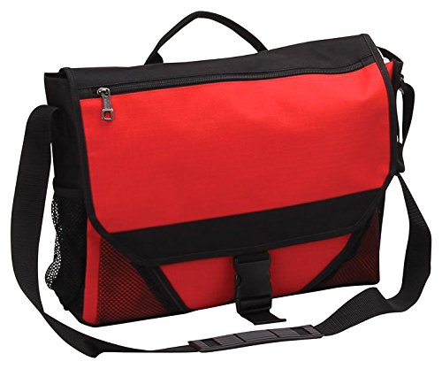 Travelwell Messenger Bag - Durable & Stylish Red Crossbody Bag for Men & Women | Perfect for Work, Travel & Everyday Use