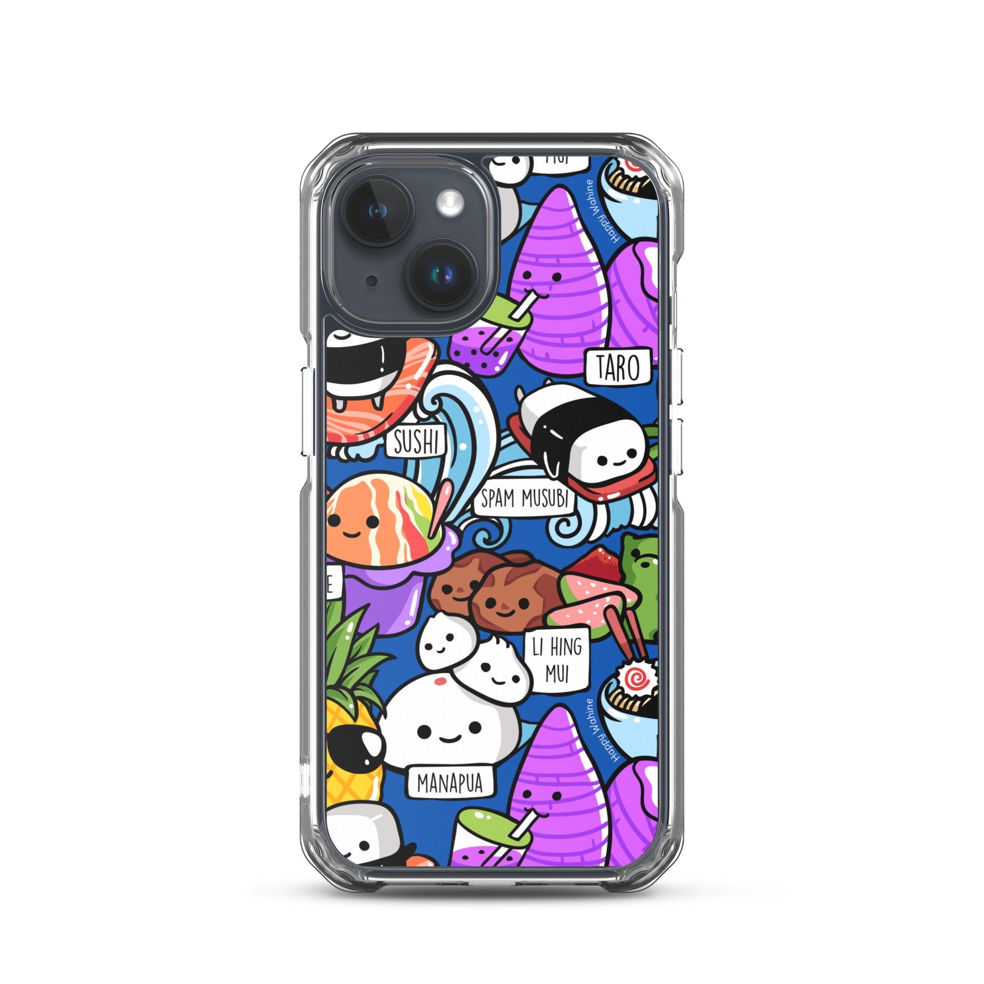 Premium Clear iPhone Case with Craving Hawaii Blue Design - Slim Protective Cover for iPhone [Models] - Perfect for Everyday Use, Travel & Outdoor Activities