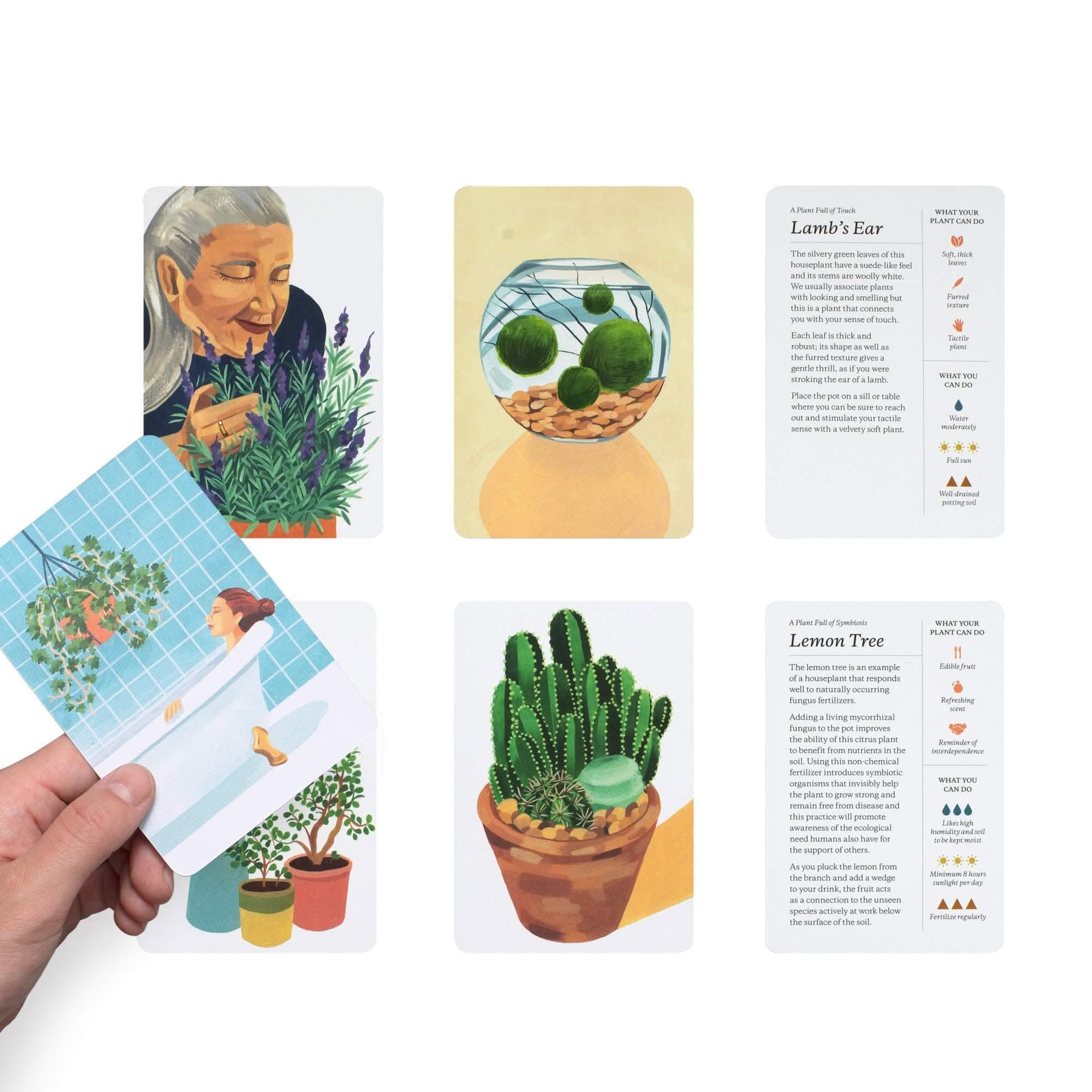 Plantfulness Card Deck - Mindfulness & Relaxation Cards for Stress Relief, Meditation & Self-Care | Perfect for Yoga, Therapy & Daily Wellness Practice