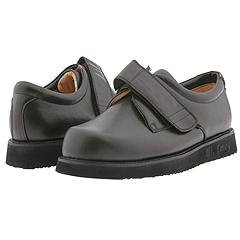 Mt. Emey 502 - Extra-Wide Men's Dress & Casual Strap Shoes in Brown - Size 5.5 Wide - Comfortable Office & Wedding Footwear for Wide Feet