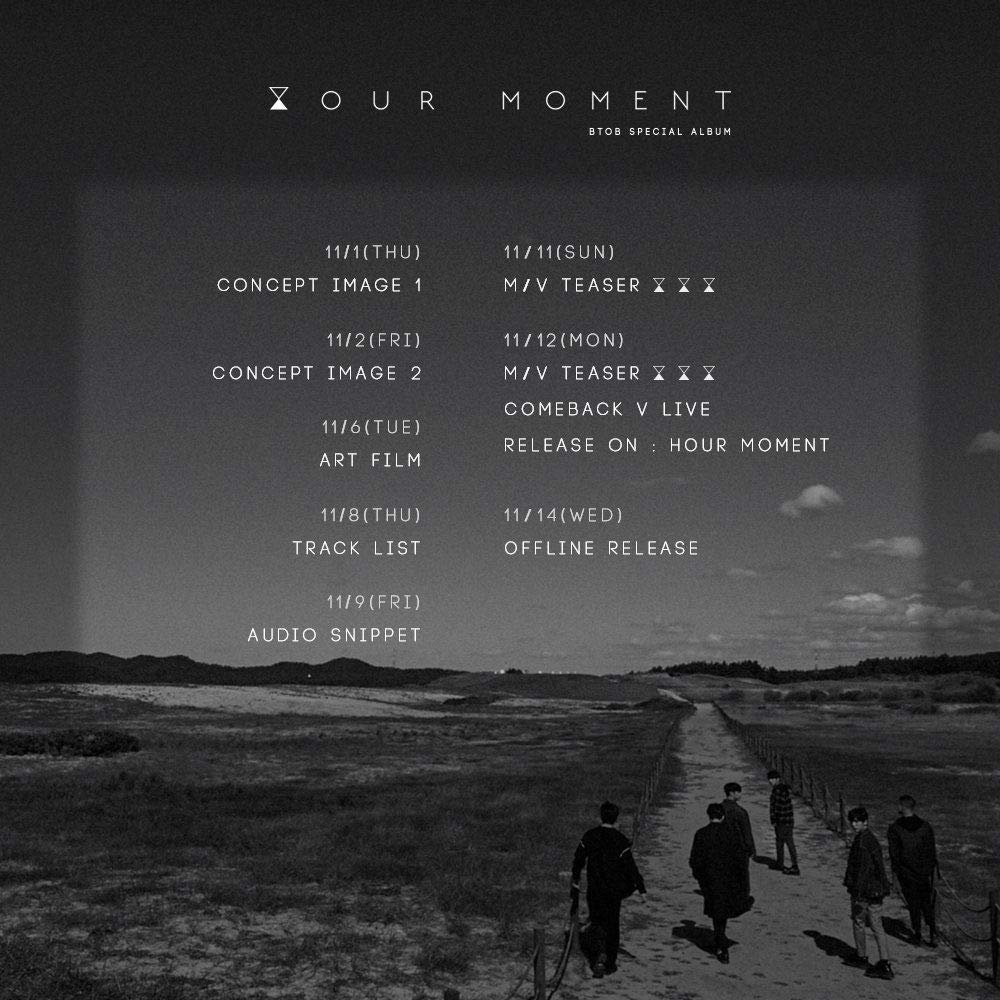 BTOB HOUR MOMENT Special Album - K-POP Collectors Edition with 96p Booklet, Postcard & 2 Photo Cards | Includes Tracking Number | Perfect for K-POP Fans, Gift Giving & Music Collections