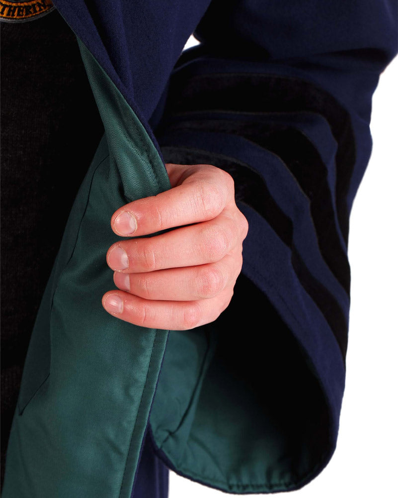 1920s Vintage Slytherin Robe for Adults - Harry Potter Inspired Wizard Costume - Perfect for Halloween, Cosplay, and Themed Parties