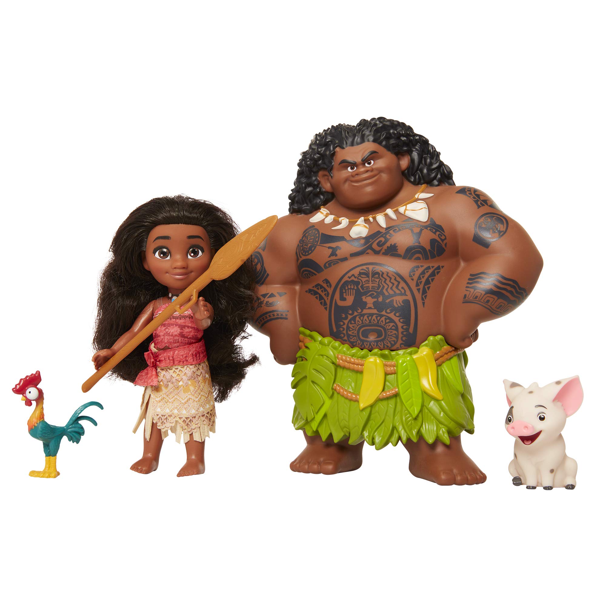 Disney Maui Doll 4-Piece Gift Set for Girls - Storytelling Fun for Ages 3+
