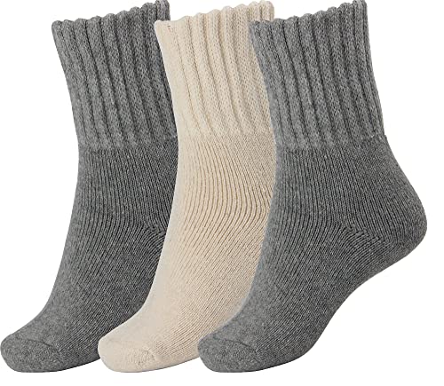 Gray Gray Cream -3 Pairs