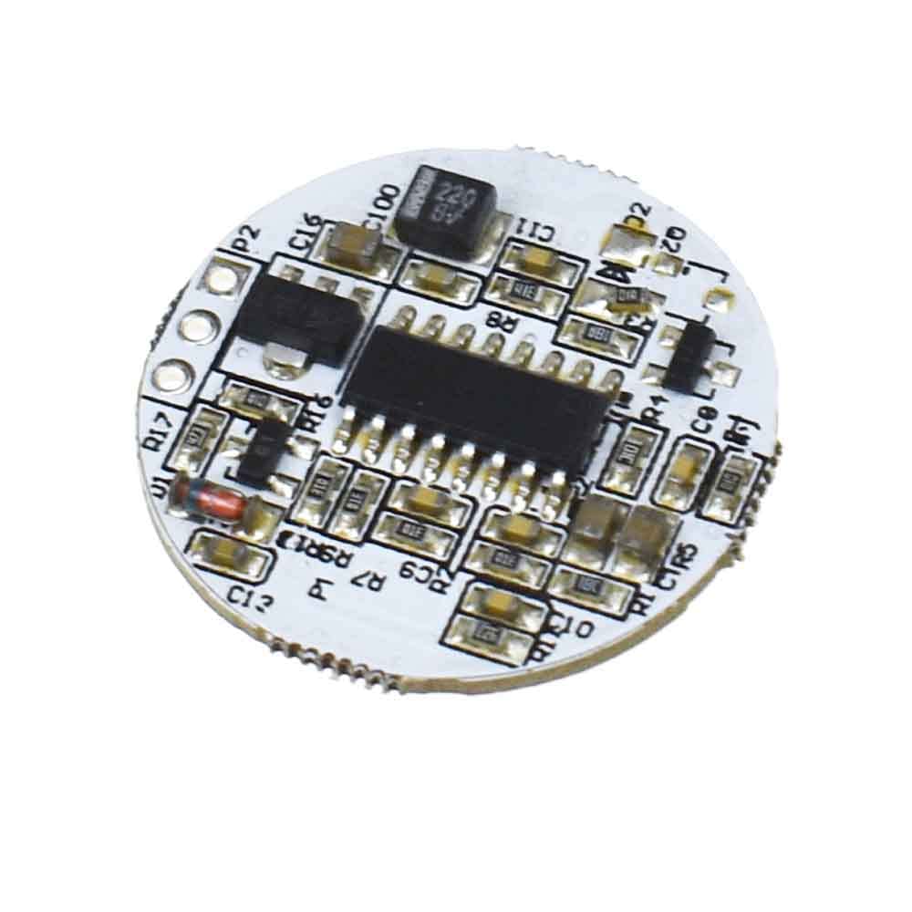 3-12W LED Microwave Sensor Module - Motion Detection Switch for Spherical Lamps | Energy-Saving Indoor/Outdoor Lighting Solution for Hallways, Staircases & Garages