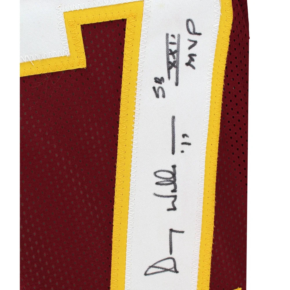 Doug Williams Autographed Washington Commanders Jersey - Burgundy NFL Football Jersey with JSA COA - Perfect for Collectors, Fans, and Sports Memorabilia Displays