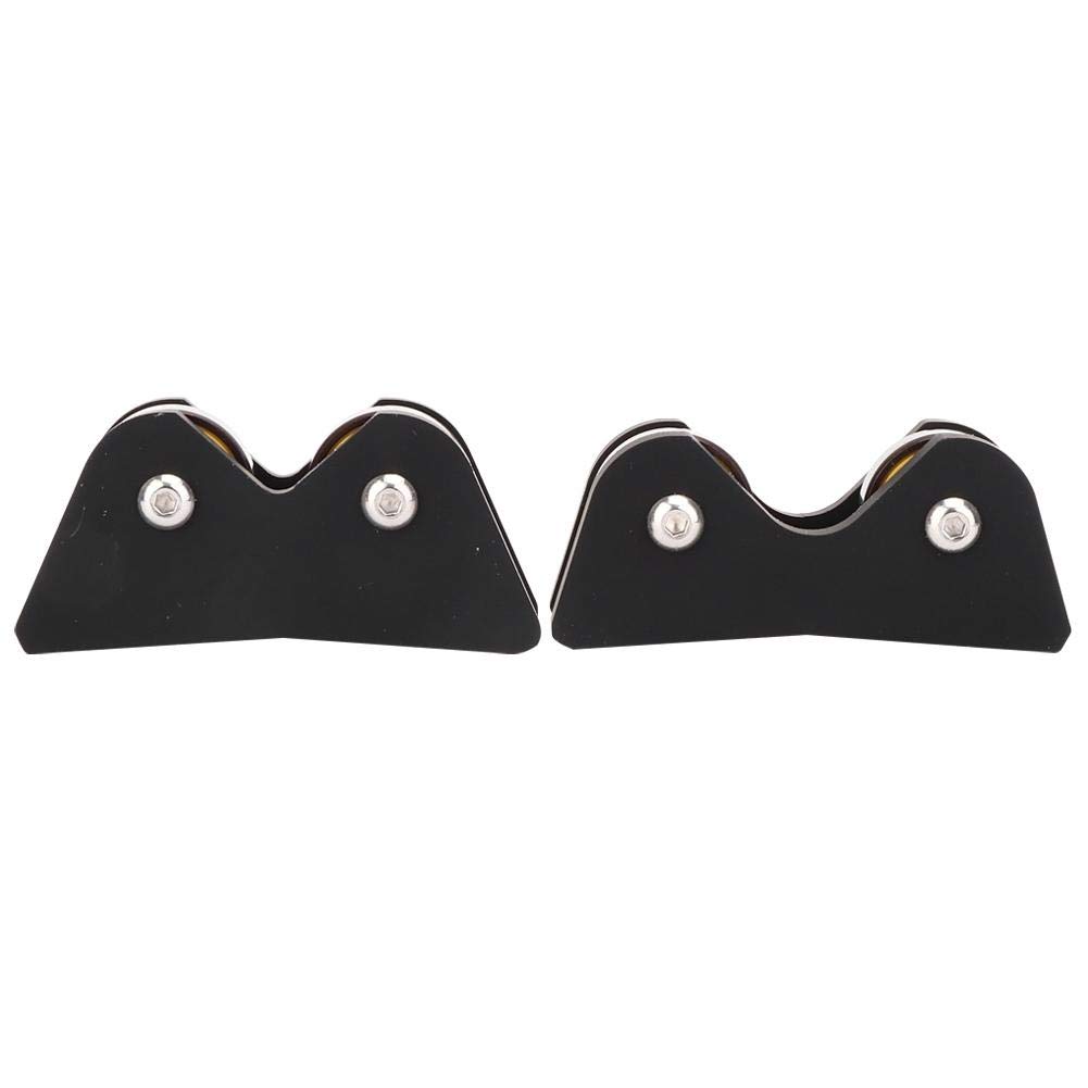 **2-Piece Lightweight Pool Billiard Cue Roller - Snooker Cue Straightness Detector & Checker Tool for Accurate Alignment - Perfect for Home, Club, and Professional Use**