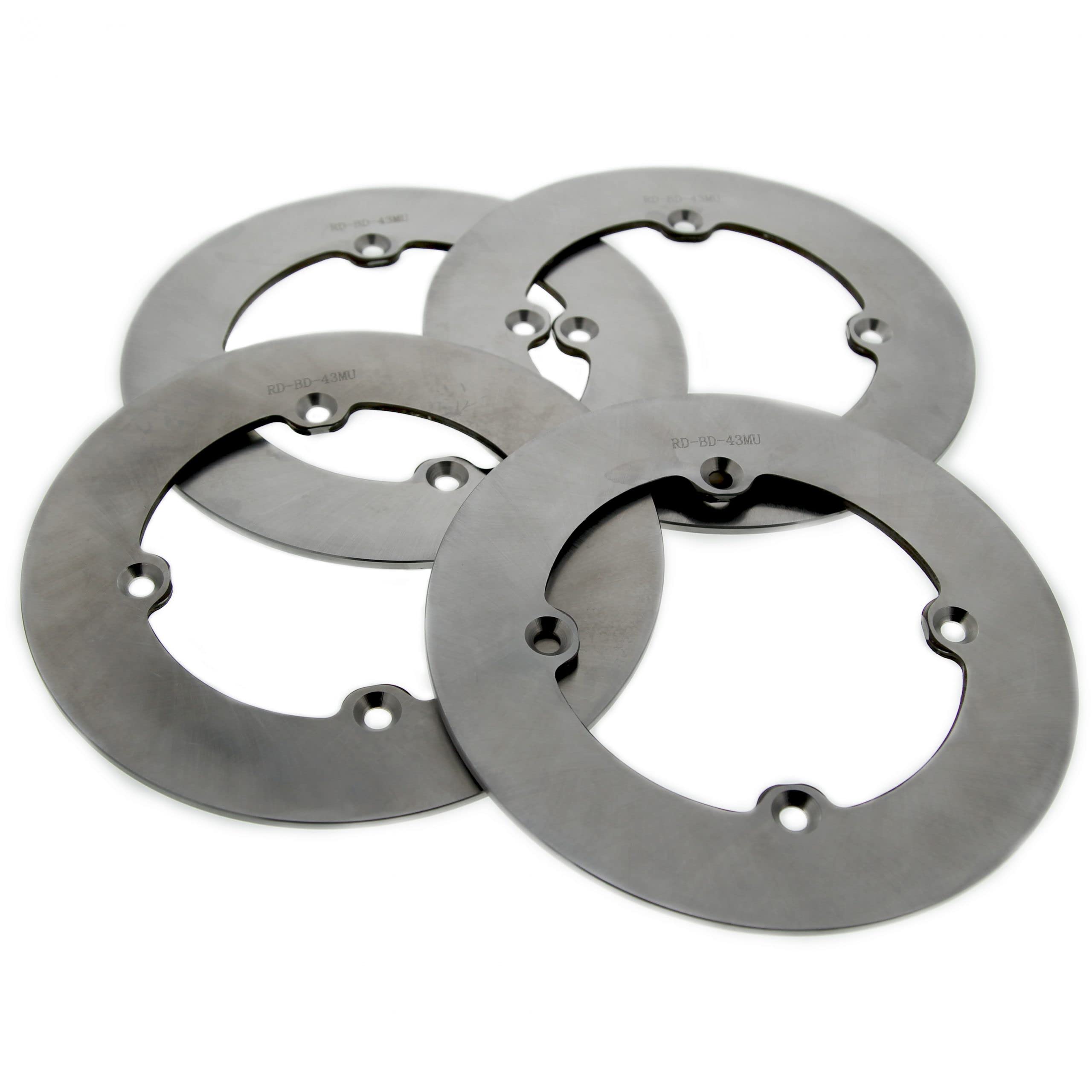 2012-2017 Can-Am Renegade 1000 Front & Rear Solid Brake Rotor Disc - Heavy-Duty MudRat Brake Kit for Off-Road ATV & UTV Adventures