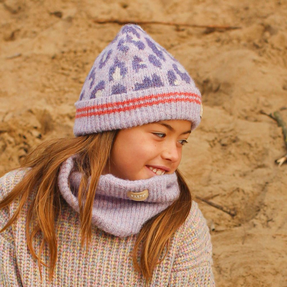 Barts Dahlea Girls Winter Hat - Warm Knit Beanie for Kids, Soft Fleece Lined, Cute & Cozy for Cold Weather - Perfect for Snow Play, School, and Outdoor Activities